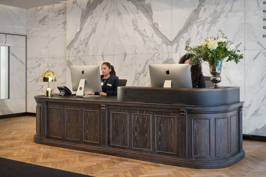 North Audley Street Reception Area